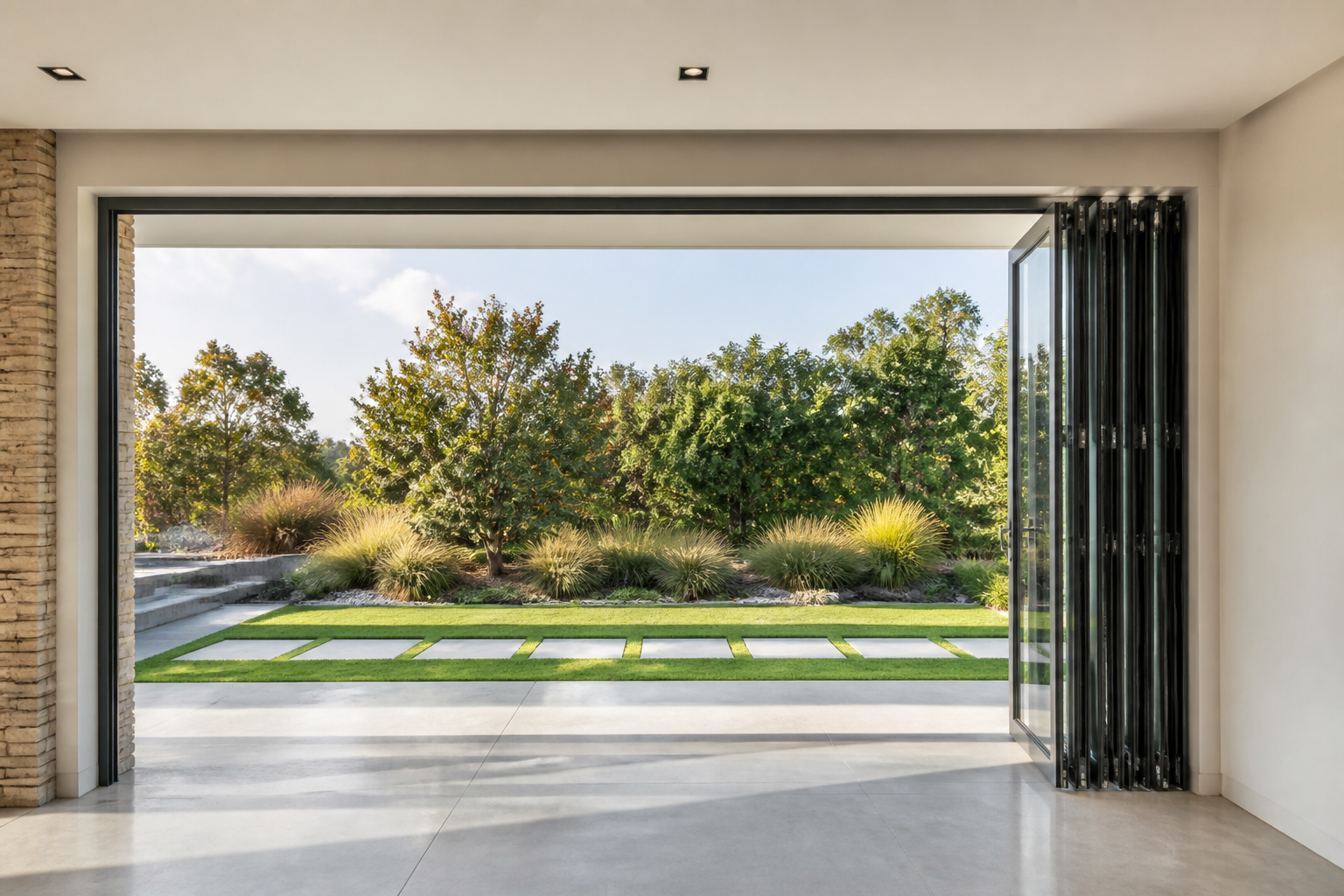 VLX 100 Bifold / Folding Door in Lauderhill, FL | TruePane Windows & Doors - detail 4