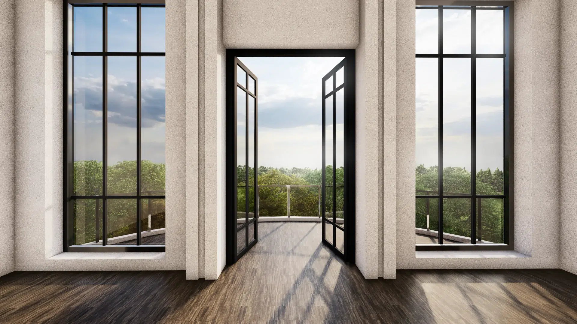 VLX 100 Double Swing / French Door in Lauderhill, FL | TruePane Windows & Doors - detail 1