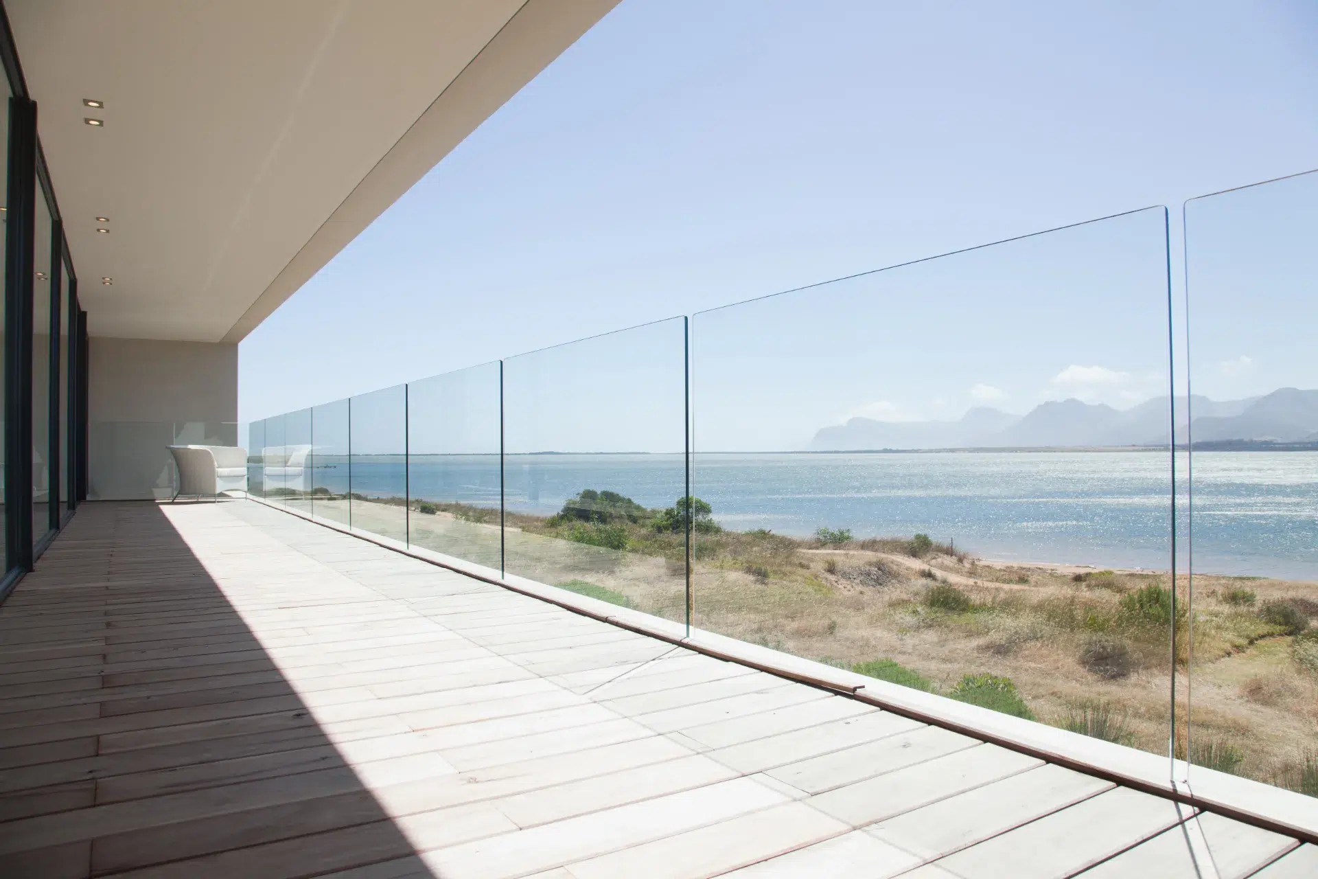 VLX 120 Glass Railing System in Lauderhill, FL | TruePane Windows & Doors - detail 1